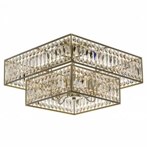 Потолочная люстра MW-Light Монарх 121012306 MW-LIGHT ДИЗАЙНЕРСКИЕ, МОНАРХ, ДВУХЪЯРУСНЫЕ 278931 Золотой