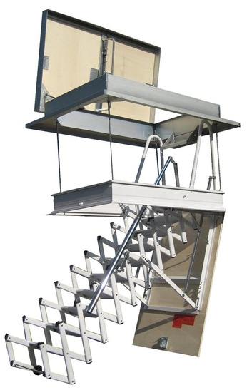 LUXIN Выдвижная лестница на террасу из стали Starlux sun-id-1416362 - Вид №2