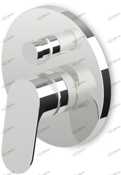 ZUCCHETTI Смеситель для ванны и душа, однорычажный, с переключателем Nikko Zkk127 - r99684