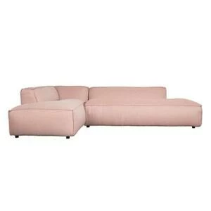 Диван Fat Freddy левосторонний розовый