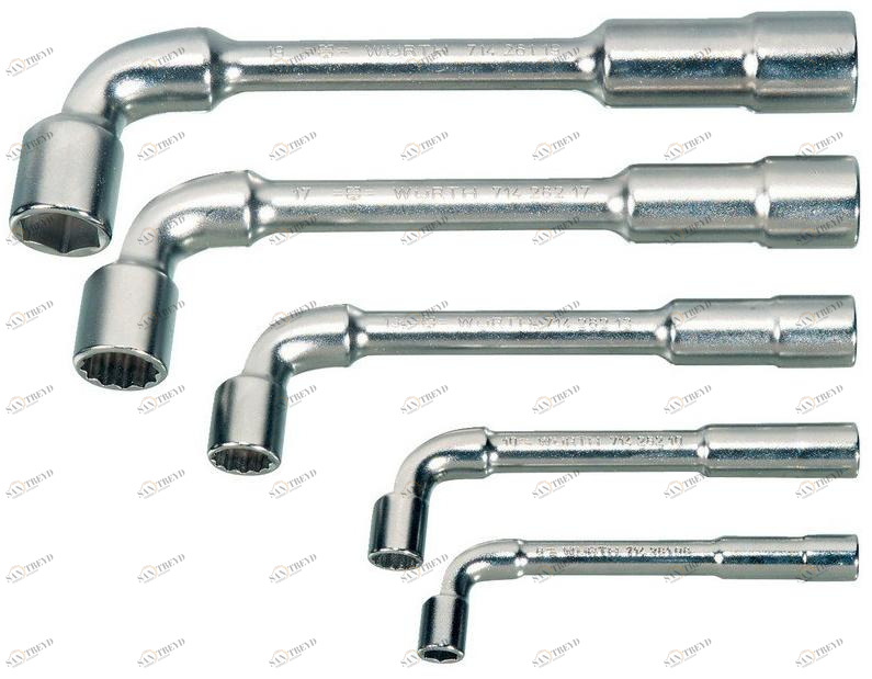 Würth Набор торцевых ключей двухгранный 5 шт. Assortimenti chiavi 0714282400