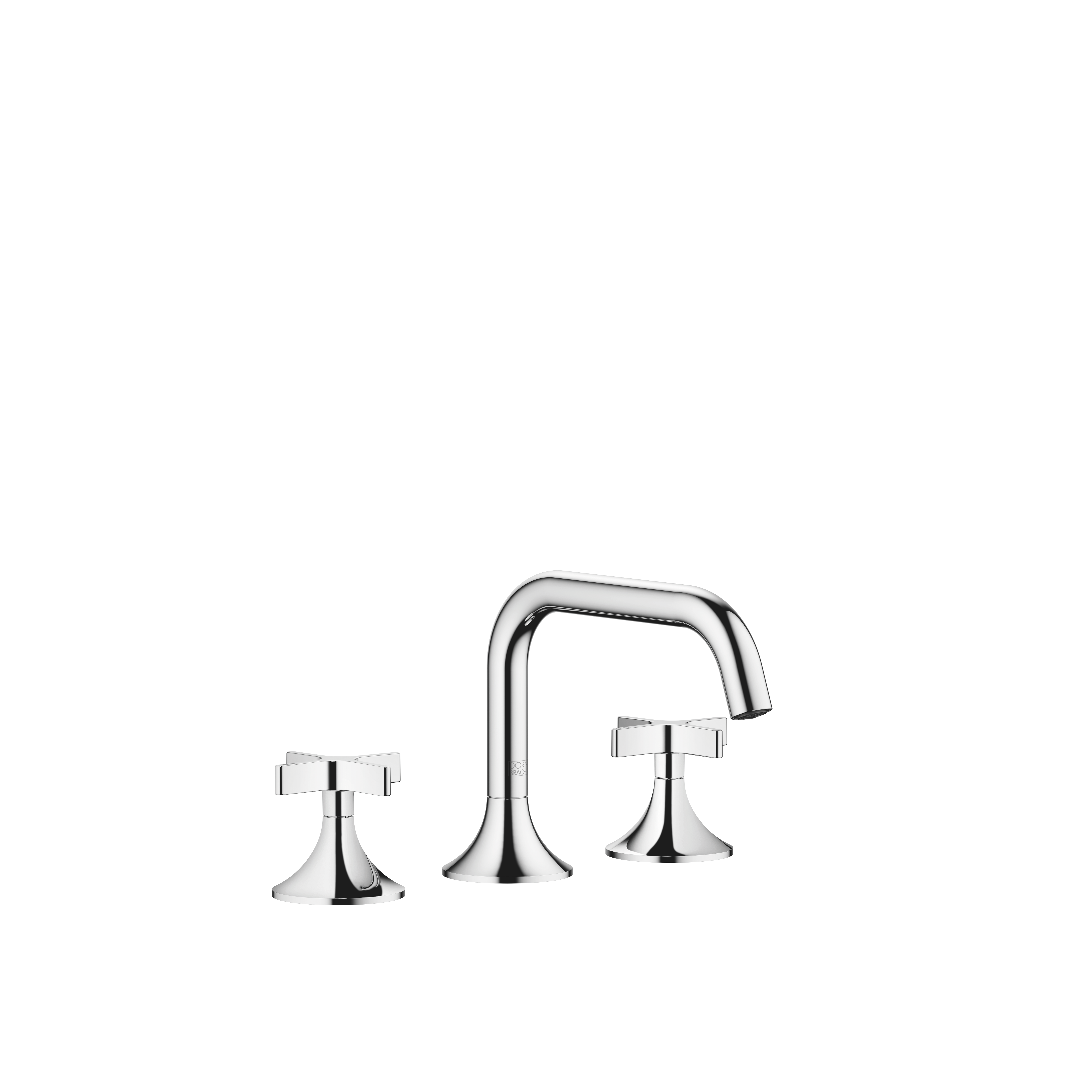 VAIA Смеситель для раковины на три отверстия со сливным клапаном - Хром 20705809-00 DornBracht