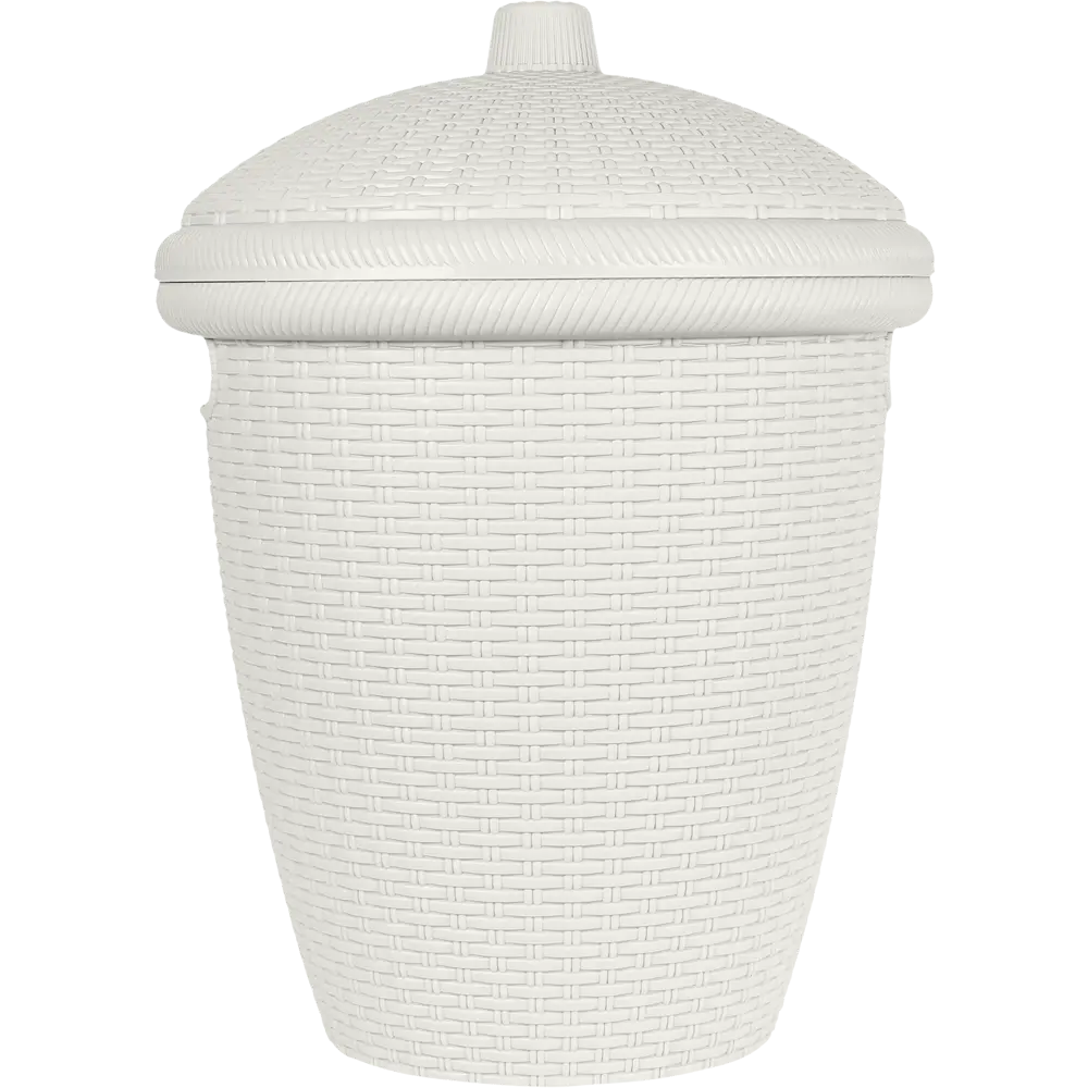 Корзина для белья Keeplex Rattan цвет белое облако STLM-2200711 - Вид №1