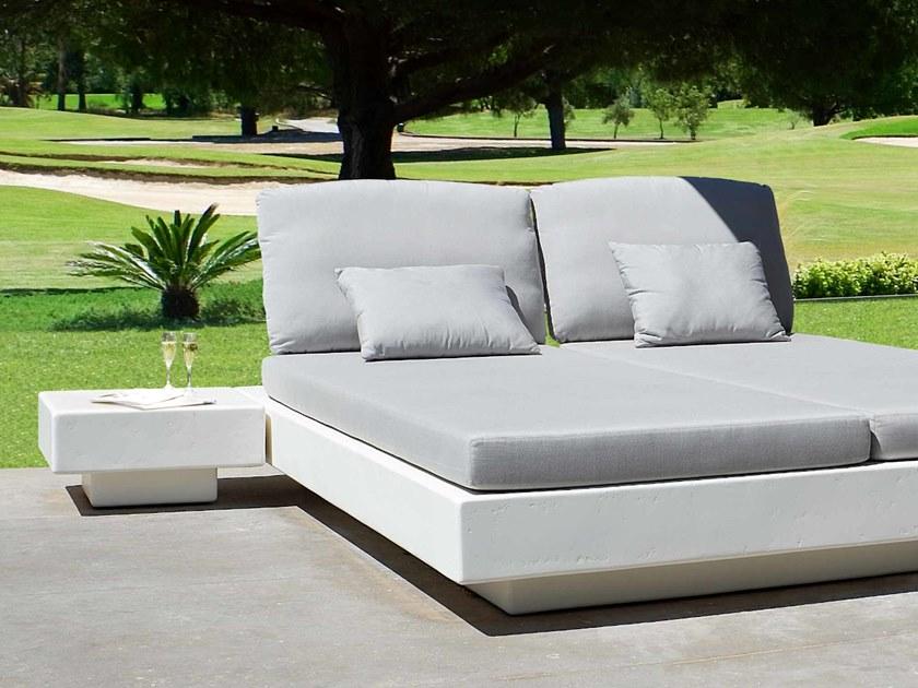 GANSK Низкий квадратный сервировочный стол из стекловолокна Nordic G4009 - Вид №2