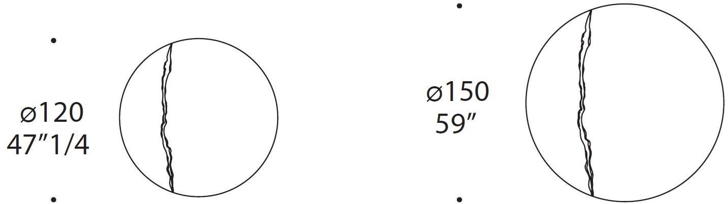 Reflex Круглое настенное зеркало Impact sun-id-1432418 - Вид №3