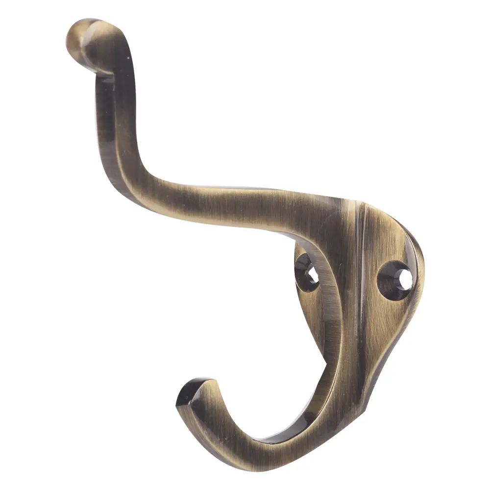 Крючок LB-108 AB 70 мм, цвет античная бронза LAMPLANDIA STLM-2138380