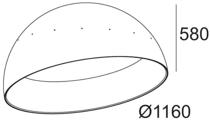Delta Light Полувстраиваемый потолочный светильник led Superdome sun-id-1475153 - Вид №7