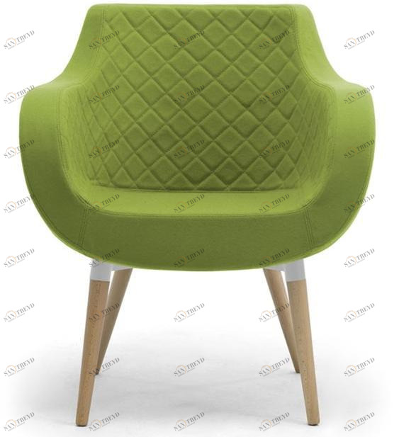 Leyform Кресло из шерсти с подлокотниками  516209 