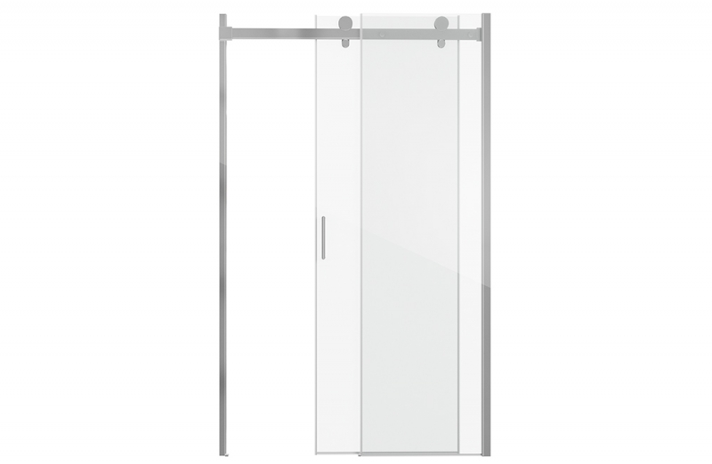 Душевая дверь в нишу, одна раздвижная дверь WAVE BD120.4102S bravat - Вид №3