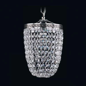 Подвесной светильник Bohemia Ivele 1920/15O/NB BOHEMIA IVELE 1920 NICKEL BLACK 070933 Серебро