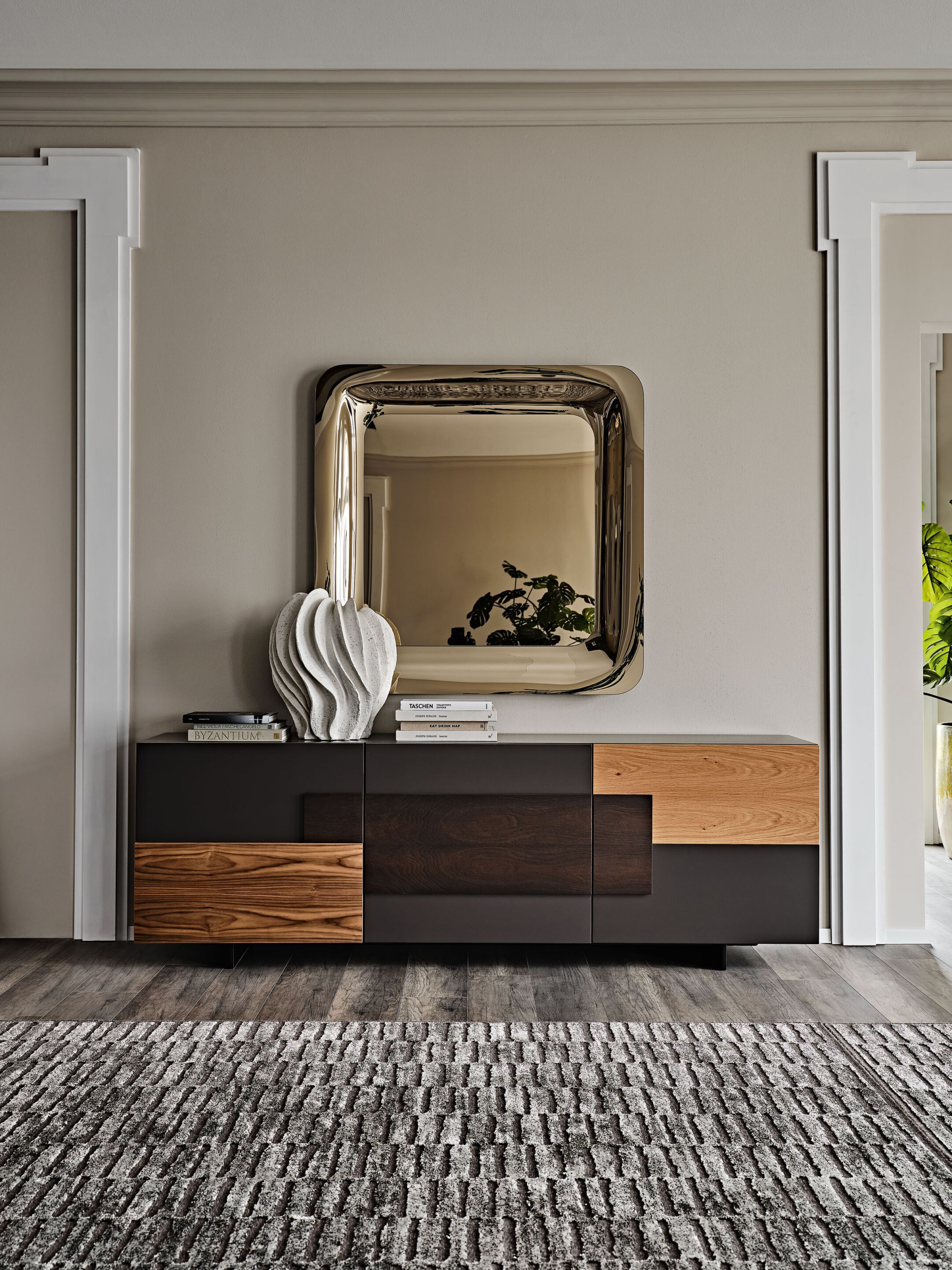 Деревянный шкаф с распашными дверями Cattelan italia TORINO ARCH-00118440 - Вид №1