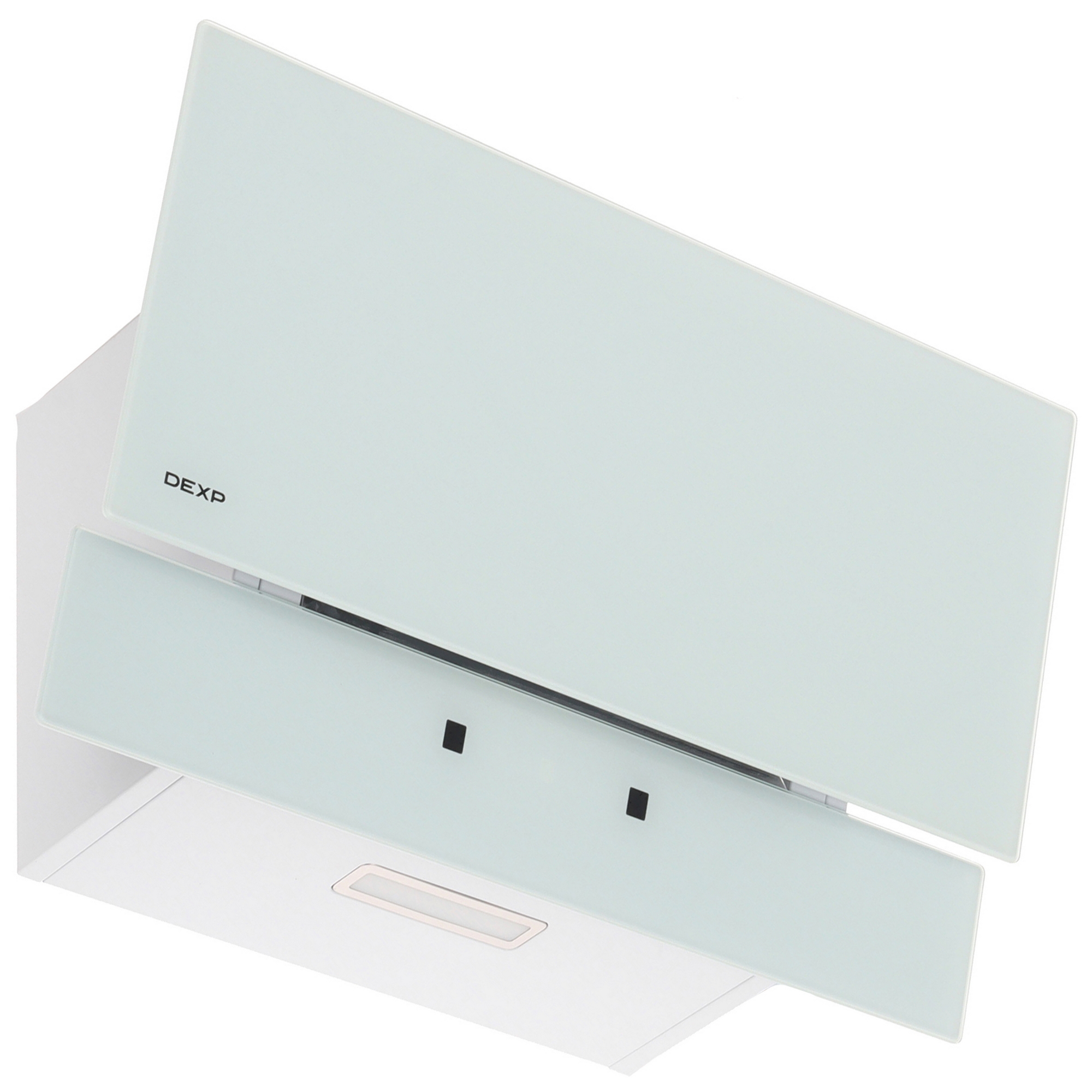 9159589 Вытяжка наклонная DEXP CH60-SVF белый/белый STDN-0111360