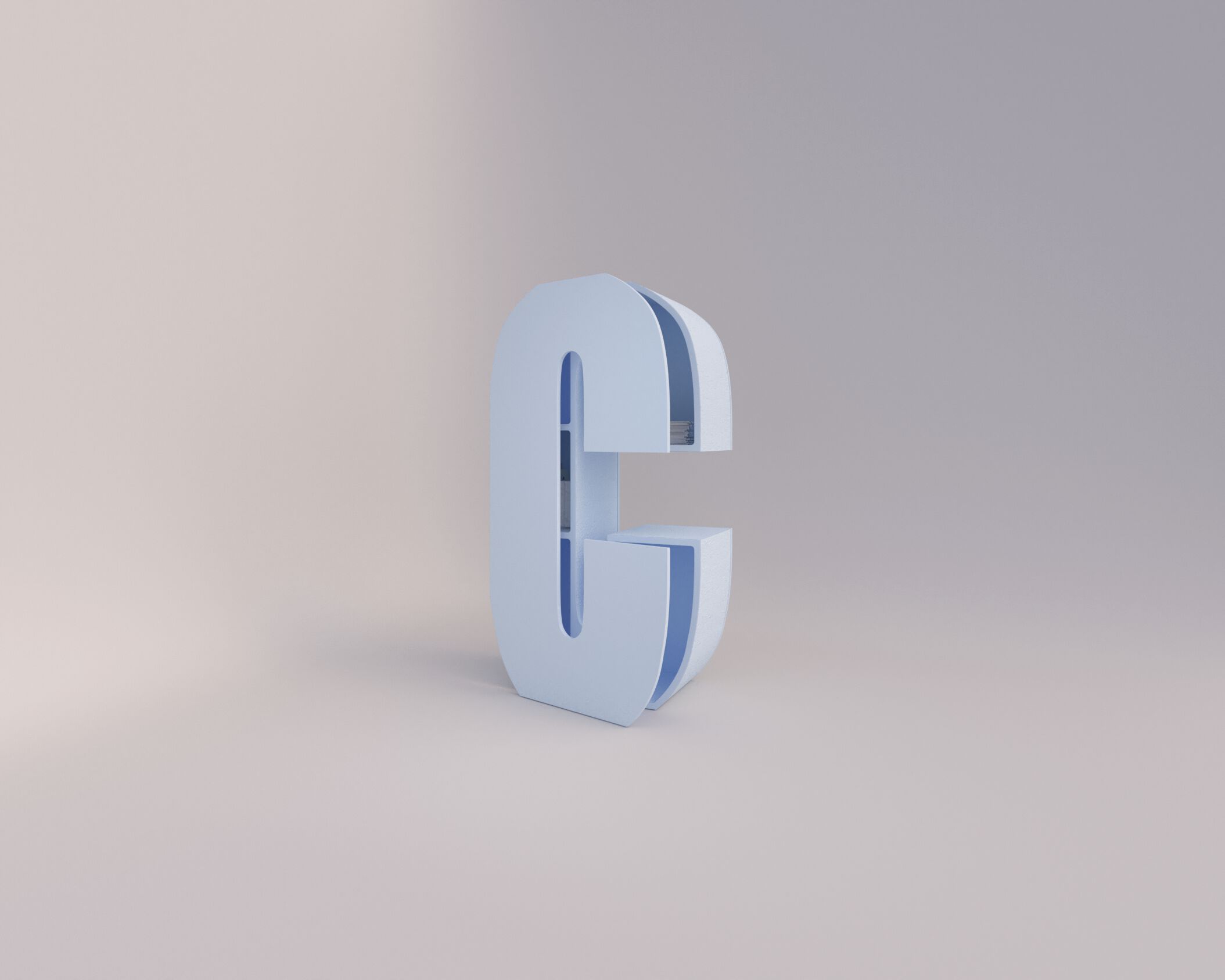 Мебель контейнеры в бетонной конструкции Voltan 555 ARCH-00021949 - Вид №65