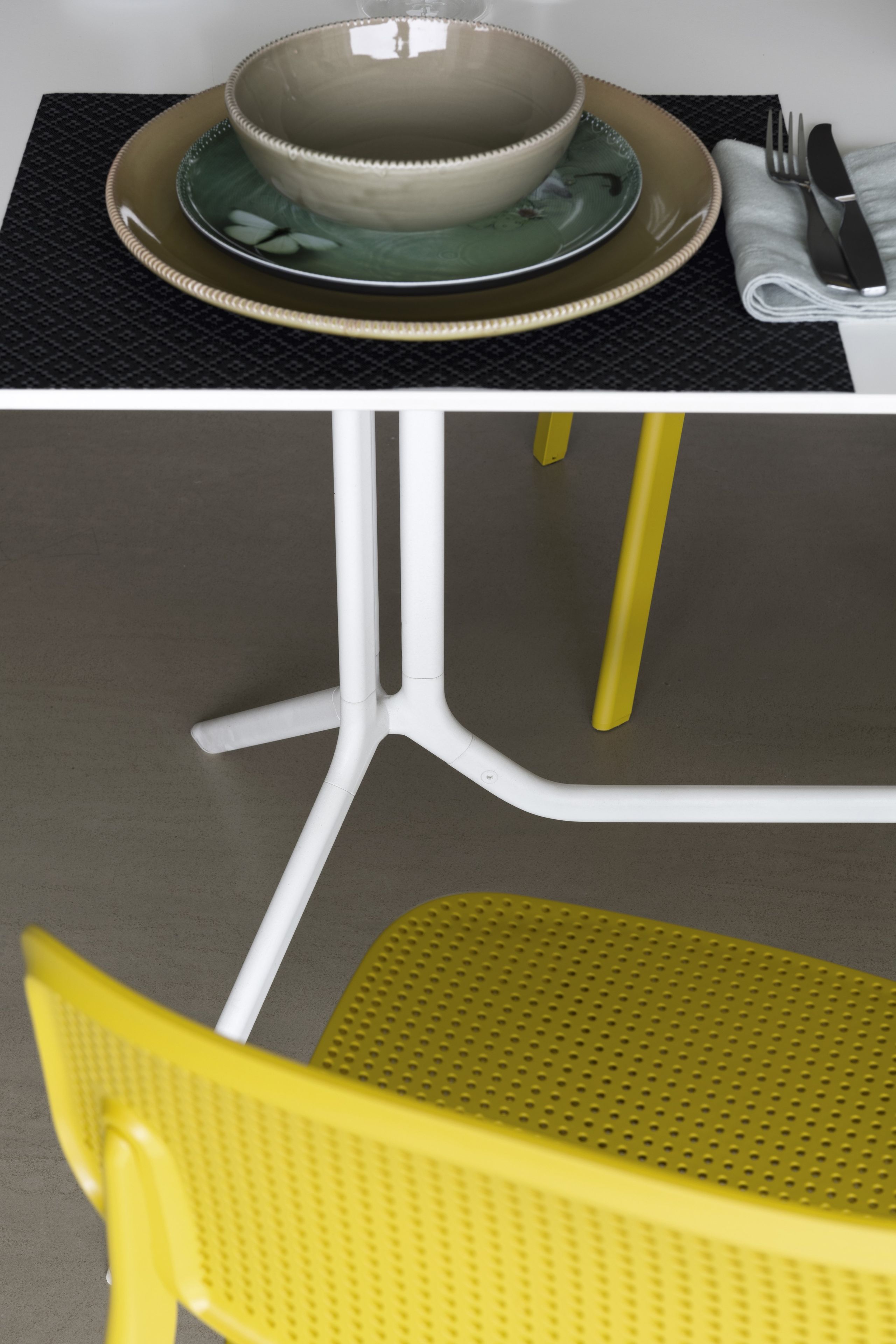 Квадратный складной журнальный столик Kristalia Poule ARCH-00133917 - Вид №10