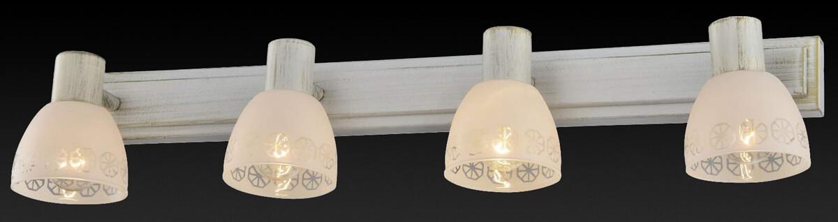 Спот настенный белый с 4 плафонами Toplight Shona TL3740Y-04WG TOPLIGHT SHONA 00-3891227 Белый  - Вид №2
