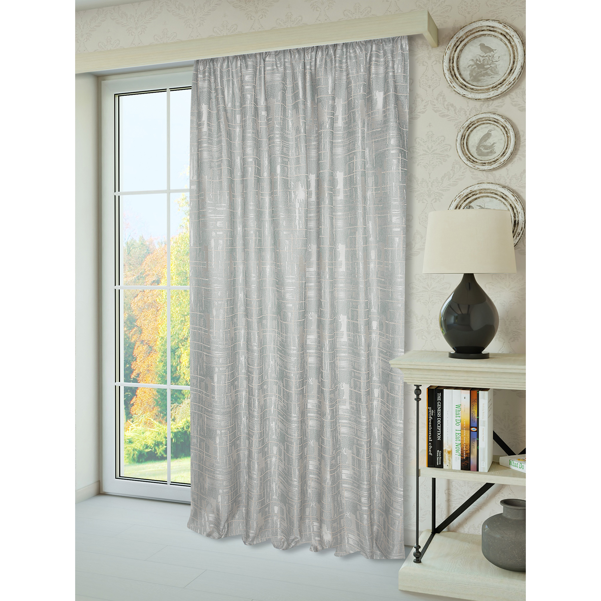 Штора Santreyd Мартин с лентой 200×260 см бежевая 84532503 STLM-0051353 - Вид №6