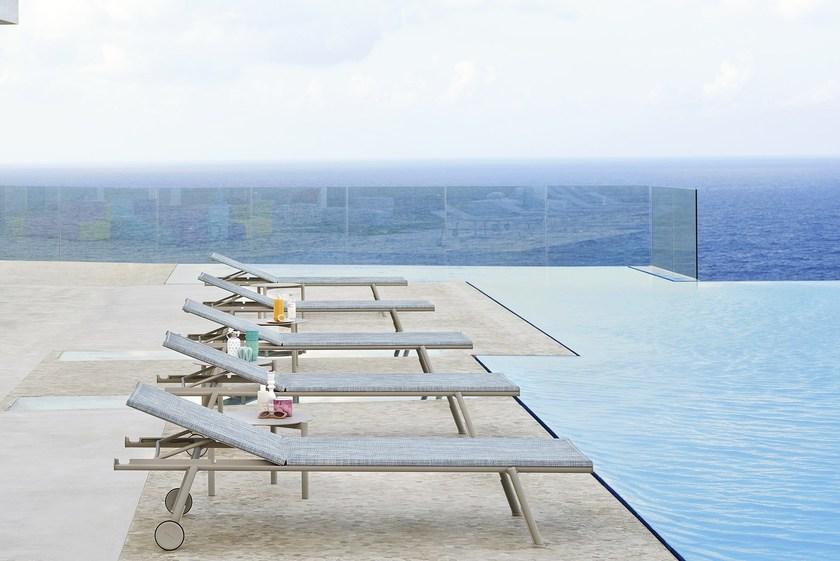 Varaschin Садовый лежак на колесиках Bahia 2260 - Вид №4