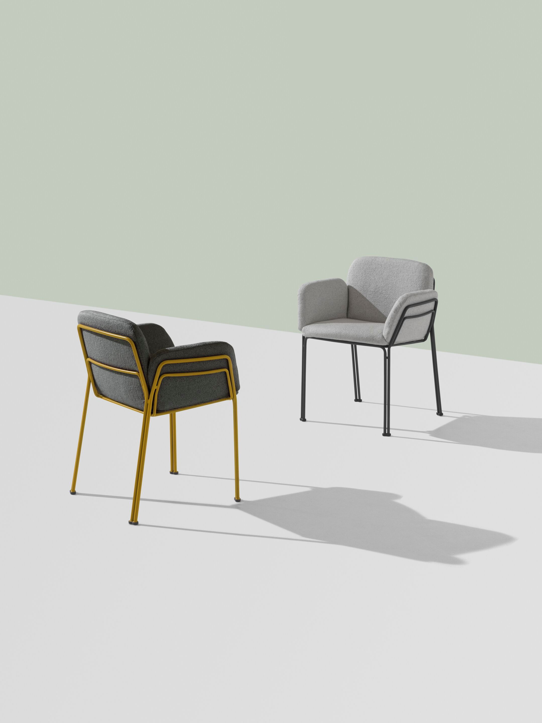 Мягкий тканевый стул с подлокотниками Et al Ari ARCH-00119802 - Вид №4