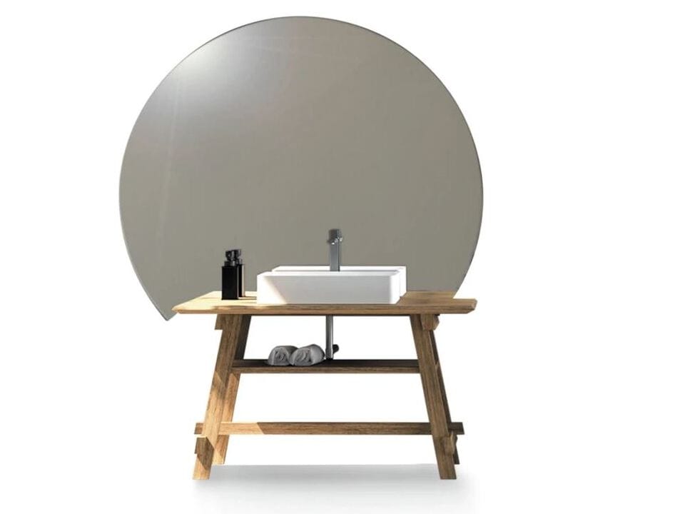 Раковина из массива дерева с зеркалом Devina Nais Arkitect ARCH-00127992