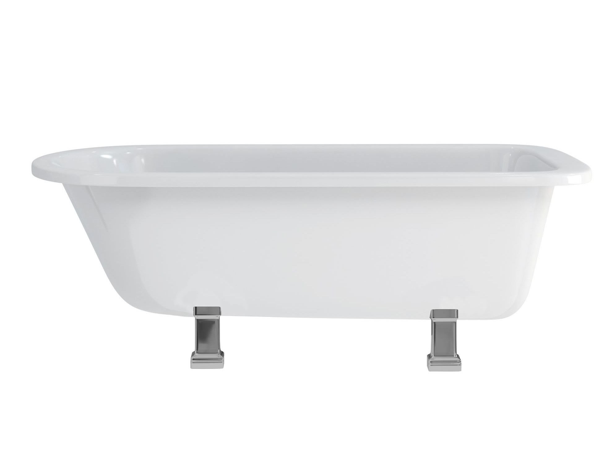 Овальная акриловая ванна на ногах Burlington BLENHEIM ARCH-00115796 - Вид №4