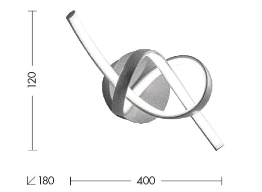 Светодиодные настенные светильники Rossini Illuminazione Пышные формы ARCH-00004118 - Вид №2