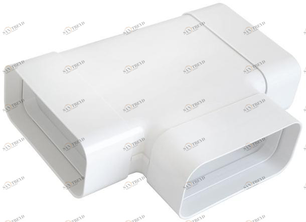 First Corporation Abs "t" фитинг для прямоугольной трубы La ventilazione Crt157b