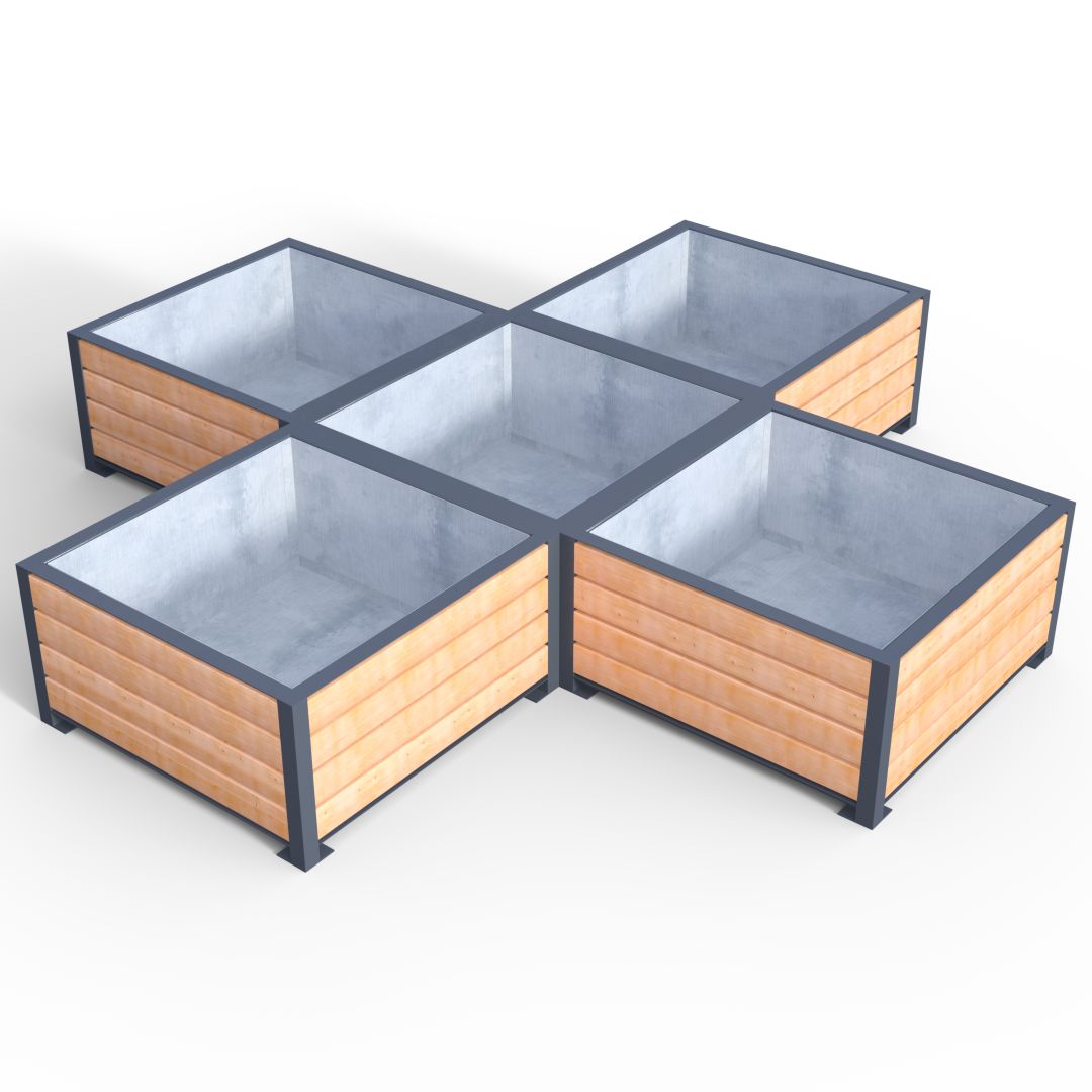 14291 САРА Blok 5, цветочница, кашпо LAB.Space 