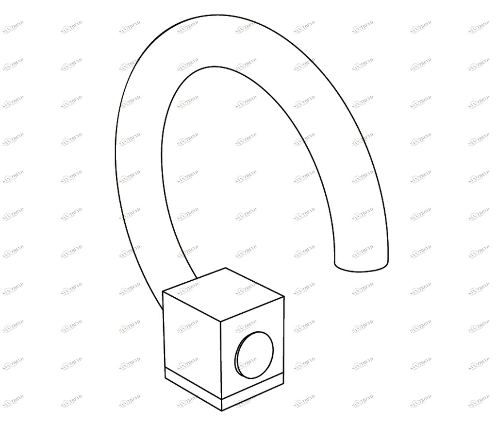 C24-3S1XL C24-3S1XL Излив на край ванны FUSION Cristal & Bronze FUSION