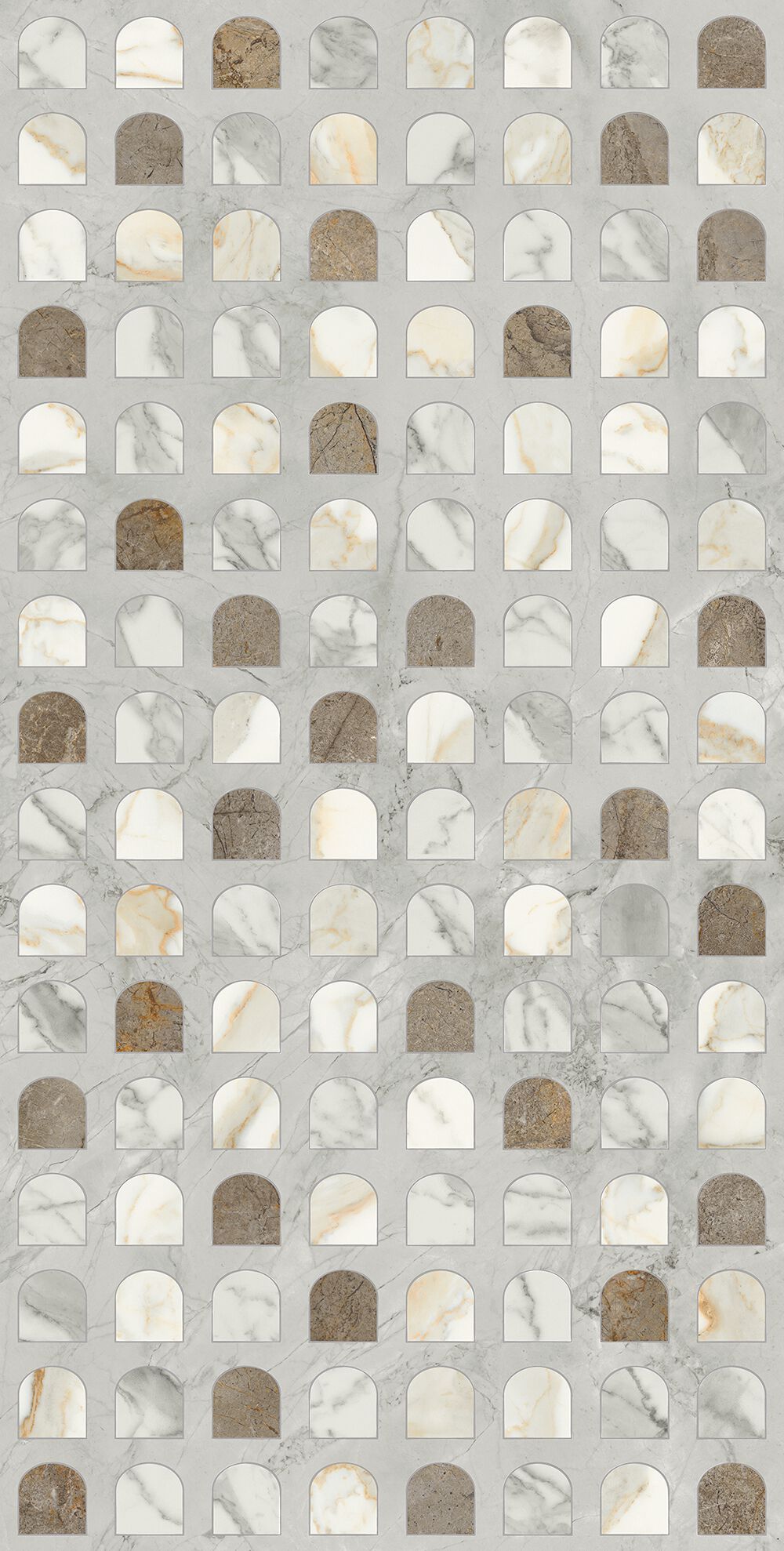 Пол / керамогранит с мраморным эффектом Marca Corona скульптурная ARCH-00073450 - Вид №2