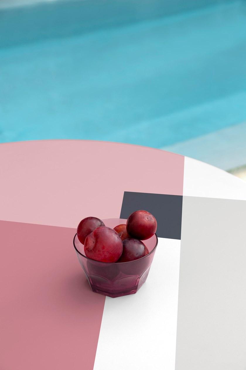 Diabla Круглый высокий стол из ламината Abstrakt mona sun-id-1476506 - Вид №5