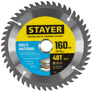 Диск пильный STAYER 3685-160-20-48 9107137