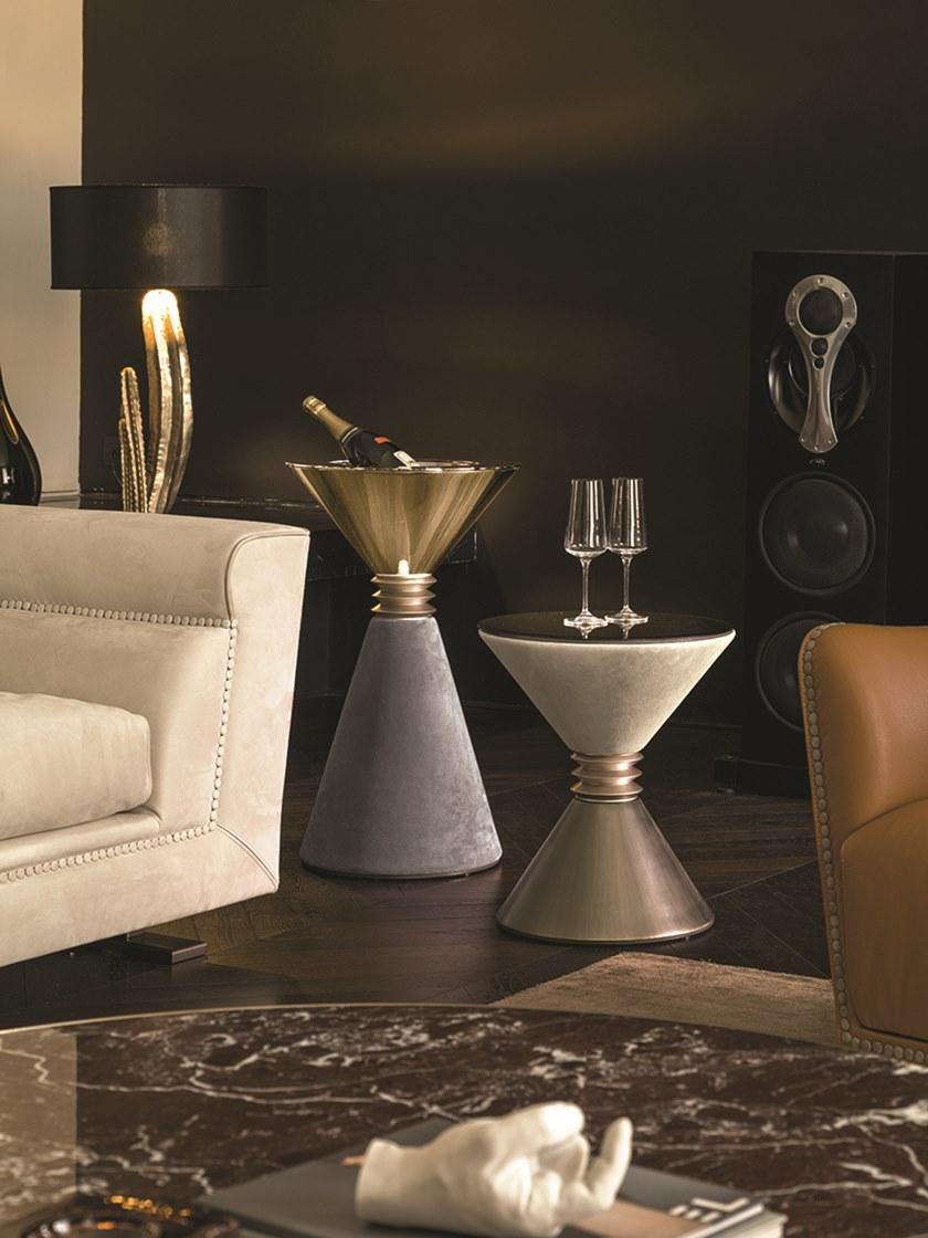 Longhi Металлический журнальный столик с вещевым ящиком Loveluxe 2017 – essence collection Y 731a - Вид №1