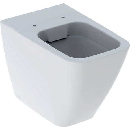 211910000 Напольный унитаз вертикальный смыв Geberit iCon Square, приставной, закрытая форма, Rimfree Geberit 