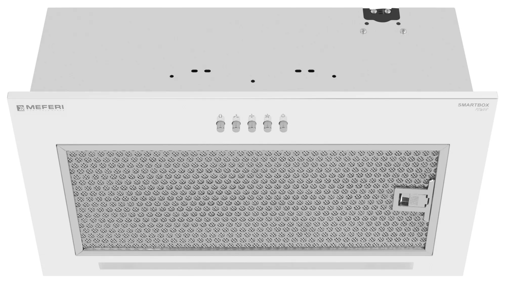 9168722 Вытяжка полновстраиваемая Meferi SMARTBOX52WH POWER белый STDN-0107331