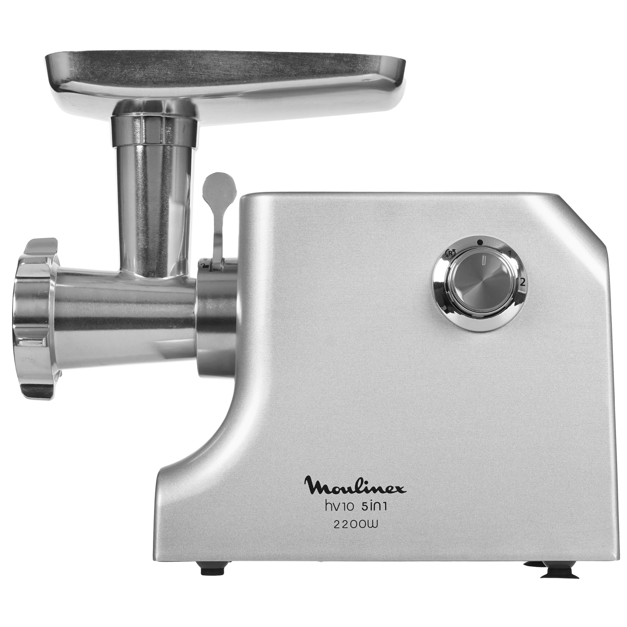 8130280 Мясорубка электрическая Moulinex HV10 ME856D32 серебристый STDN-0036674 - Вид №2