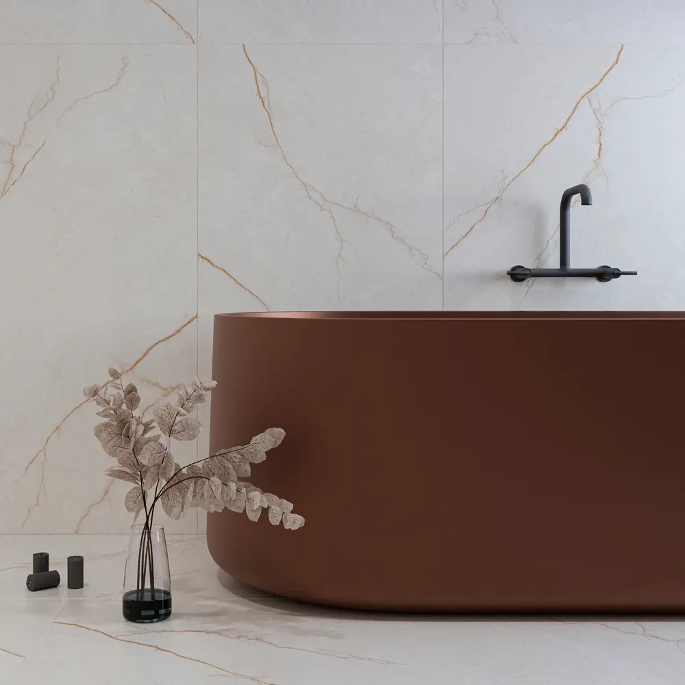 Глазурованный керамогранит Abgres Savage 60x120 см 1.44 м² матовый цвет белый 89461872 STLM-2182603 Santreyd