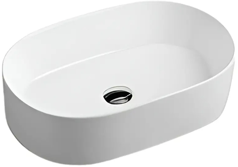 91675724 Раковина накладная Soul Of Calypso CS11385 36.50см цвет белый STLM-0991578