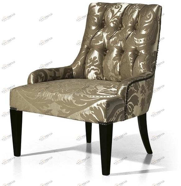 OAK Стеганое кресло с тканевой обивкой Galleria sun-id-1369022