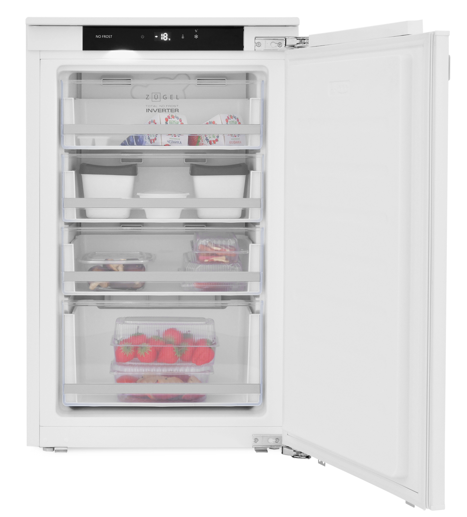 9175424 Встраиваемый морозильный шкаф ZUGEL ZFI870NF STDN-0126640 - Вид №2