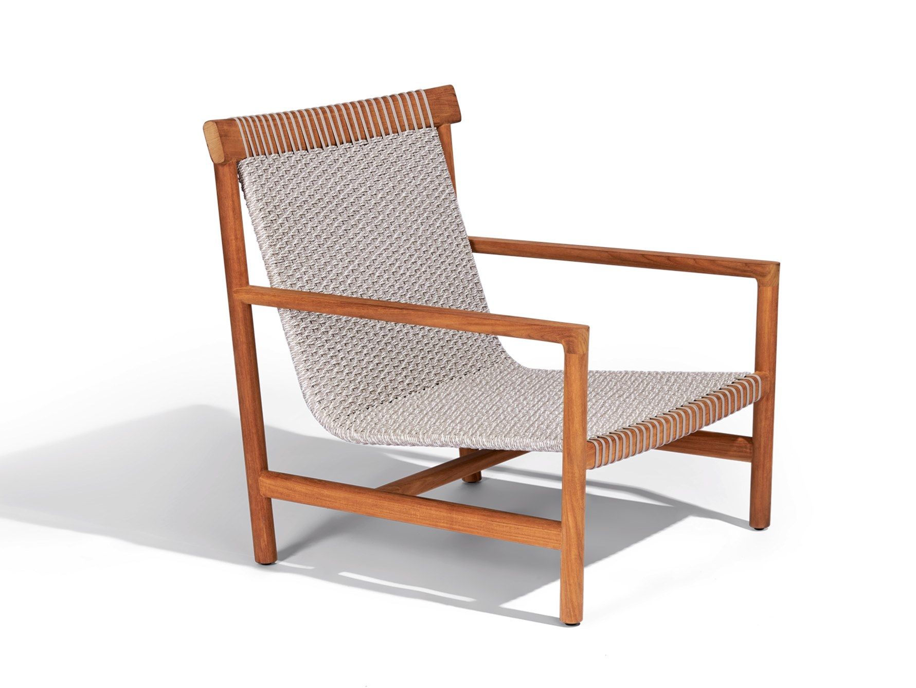 Садовое кресло из тикового дерева с подлокотниками TRIBÙ Amanu ARCH-00150978