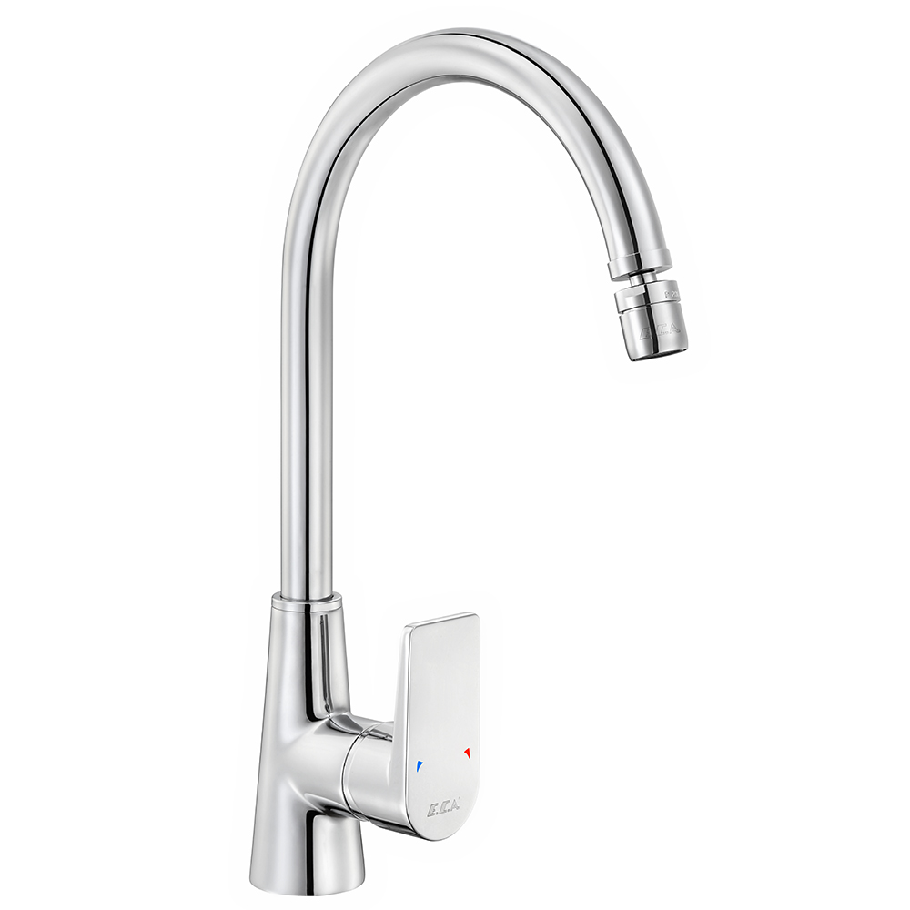 102118126st  Смеситель для мойки с шарнирно-сочлененной рамой Dalia - Экономия воды Eca 