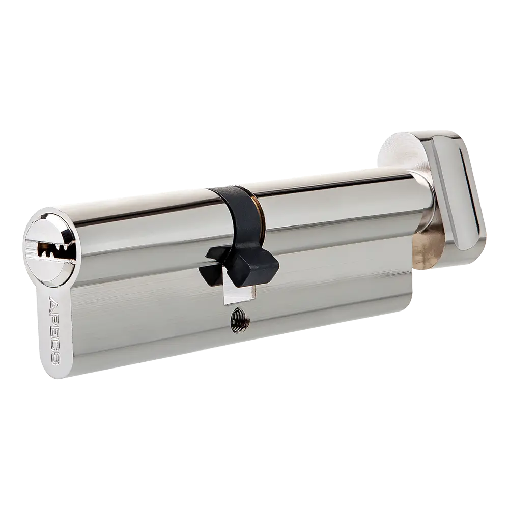 Цилиндр Apecs SM-85(40/45C)-C-NI, 40x45 мм, ключ/вертушка, цвет никель ЦИЛИНДР APECS SM-85(40/45C)-C-NI КЛ-ВЕРТ STLM-2070827