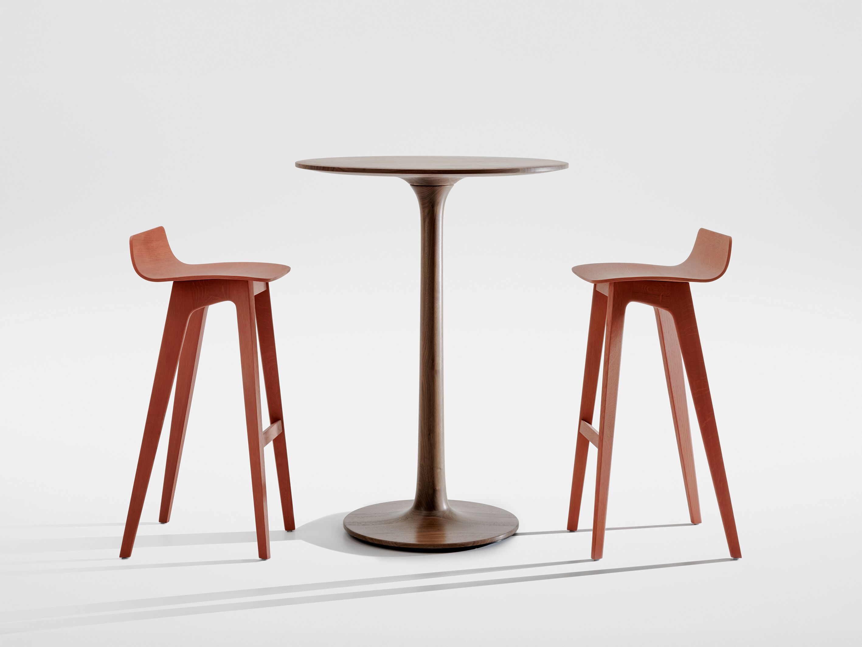 Высокий круглый деревянный стол ZEITRAUM Turntable ARCH-00149920 - Вид №6