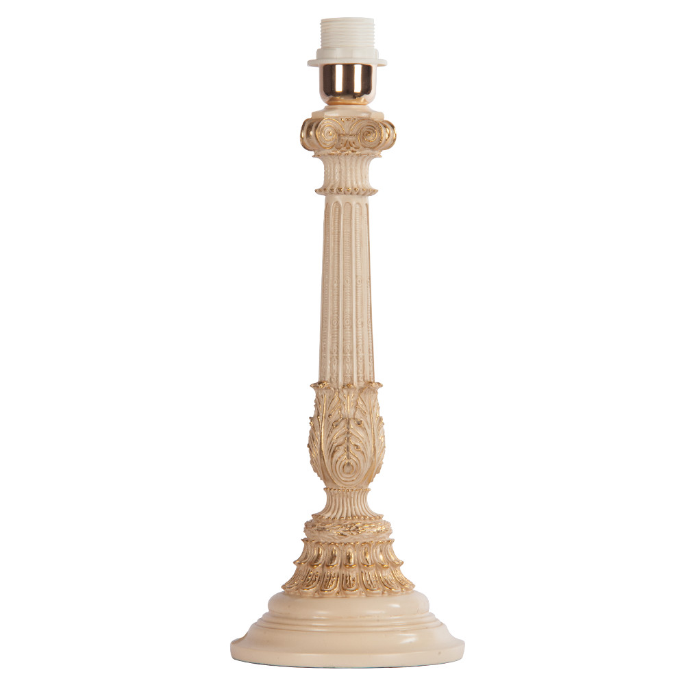 32022,34013 Настольная лампа Испанская Колонна Айвори Антиквайт BOGACHO 4627138210987, 4627179657611 - Вид №2