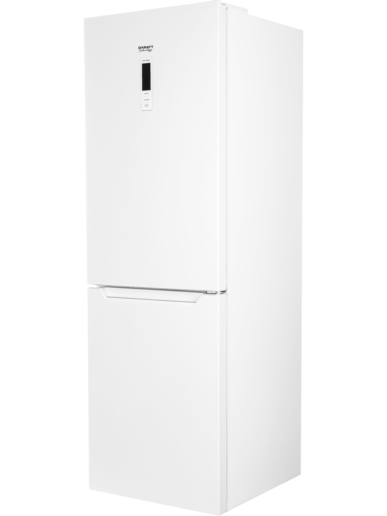 8192448 Холодильник с морозильником   KRAFT TNC-NF401W белый STDN-0052272 - Вид №3