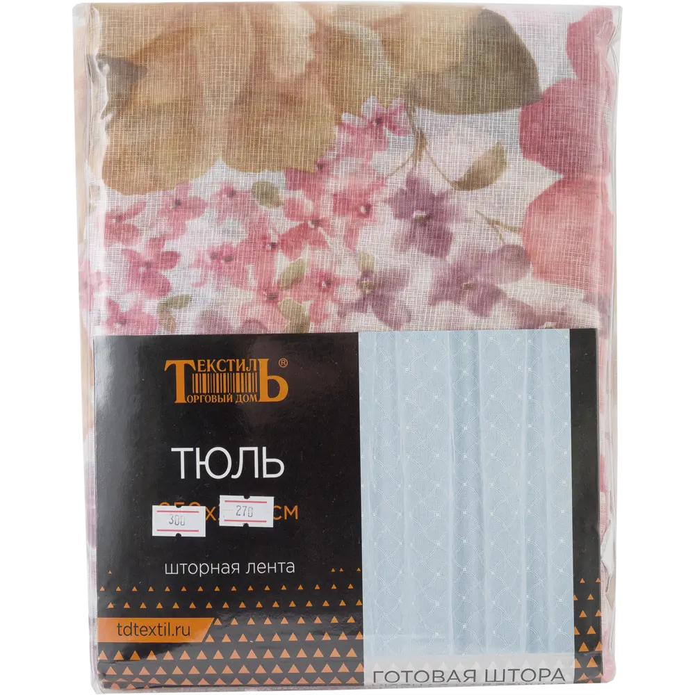 Тюль на ленте «Поляна», 300х270 см, цветы, цвет мультиколор ТОРГОВЫЙ ДОМ ТЕКСТИЛЬ STLM-2025357 - Вид №6