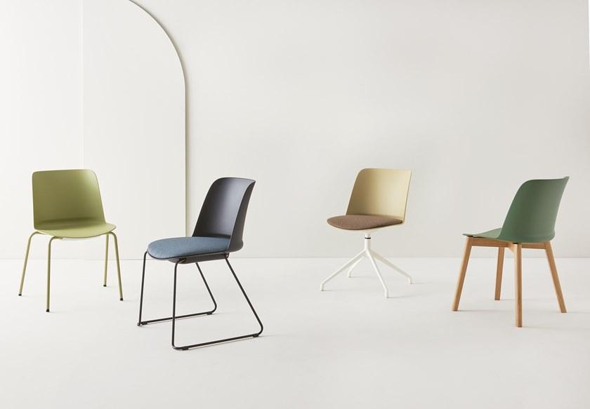 Segis Стул из полипропилена, штабелируемый салазками To-be sun-id-1495088 - Вид №2