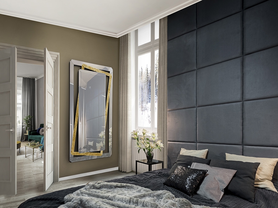 109223 Зеркало золотое Schuller Nora - Вид №3