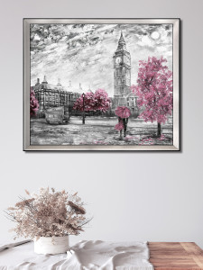 91252512 Картина в раме "В Лондоне" 40/50 см. GRAF 18004 STLM-0522212 GRAFIS-ART
