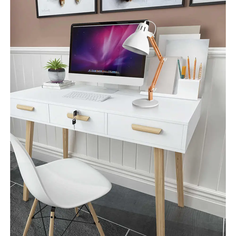 Настольная лампа Camelion KD-355 в стиле лофт с деревянной стойкой 82705312 STLM-0034502 - Вид №9